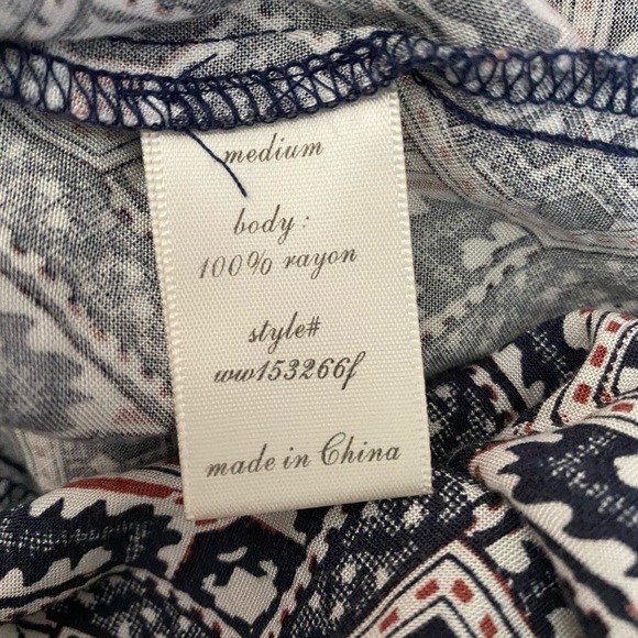 Francesca’s Blue Rain Bell Sleeve Mini Dress - Picture 6 of 10